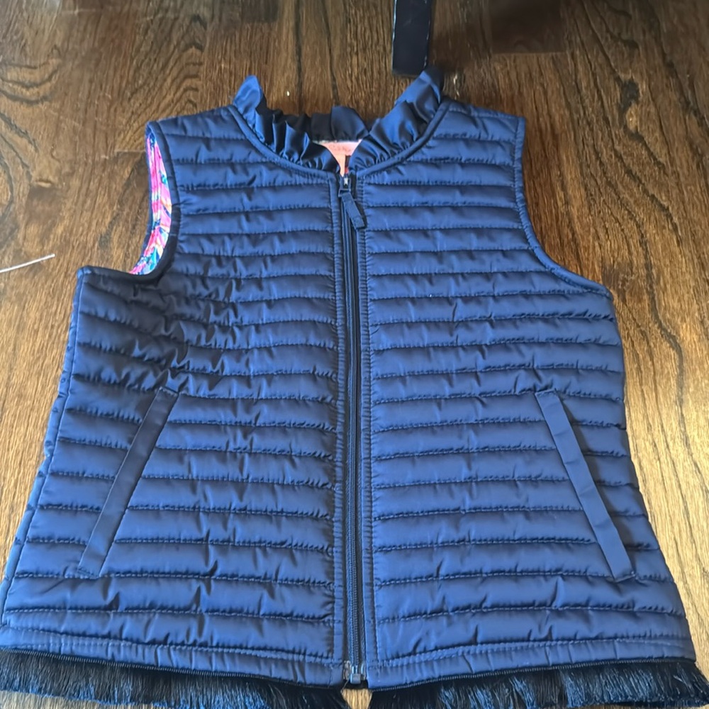 Adorable little girls Lilly vest